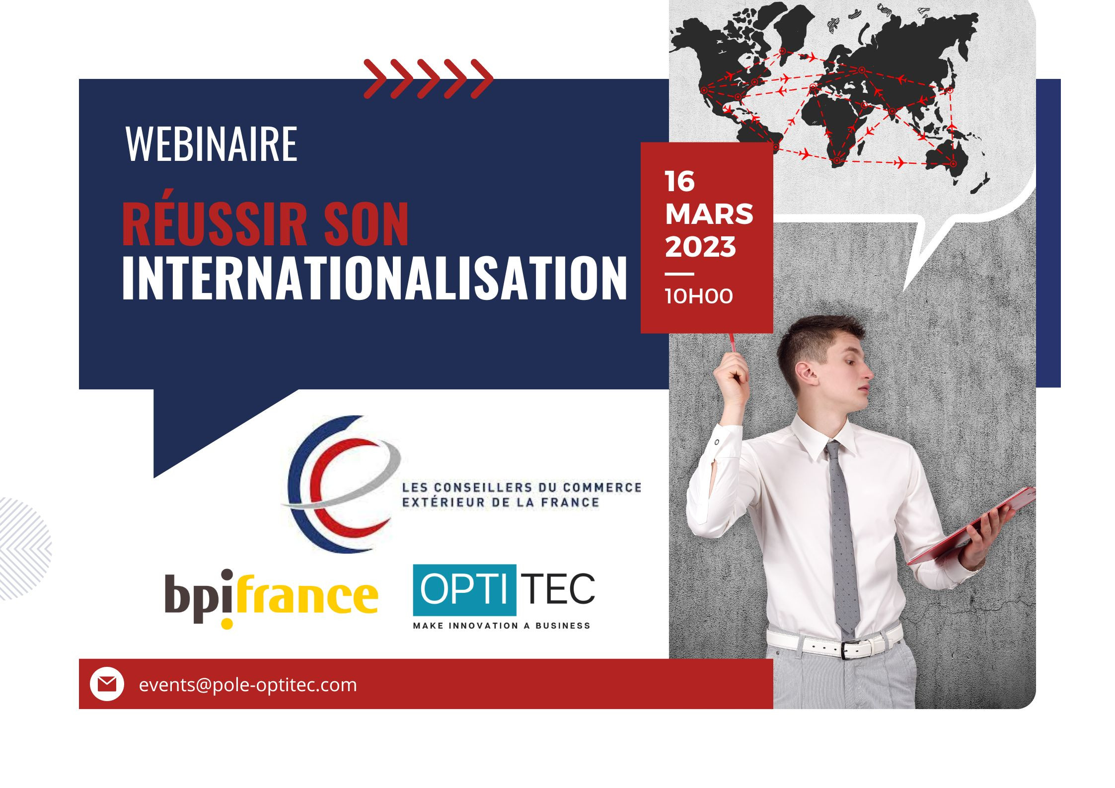 Webinaire « Réussir son internationalisation »